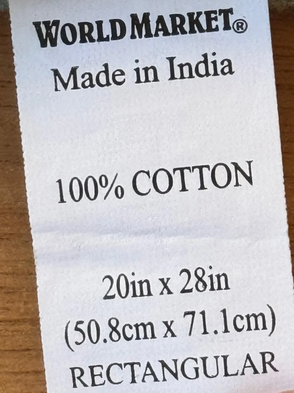 NEW - 2 quantity World Market Sage green 100% Cotton Kitchen towels - 20x 28in.